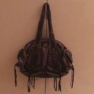 Genuine leather bag As seen on Lindsay Lohan